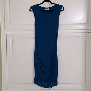 Dark teal dress from Velvet by Graham and Spencer